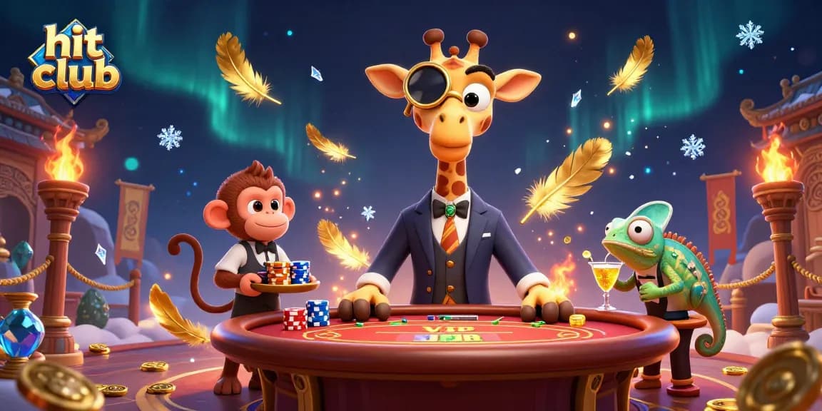 Experience thrilling games at hit club with elite characters enjoying luxury and excitement.